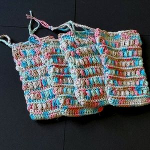 Handmade Soap Saver Scrubbies